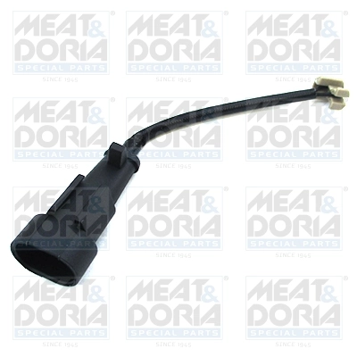 Warning Contact, brake pad wear